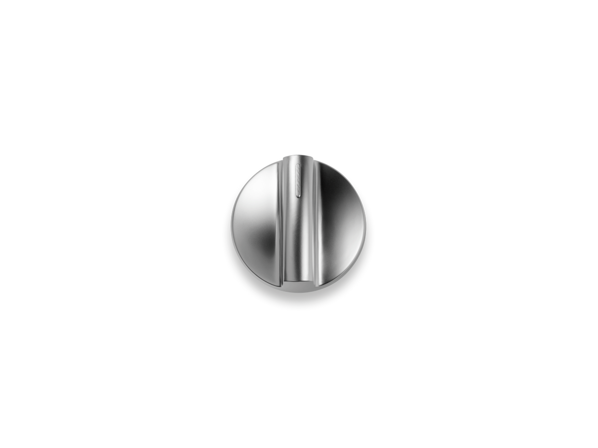 Miele Programme knob Stainless steel-look D38 Switch knob part 8339840