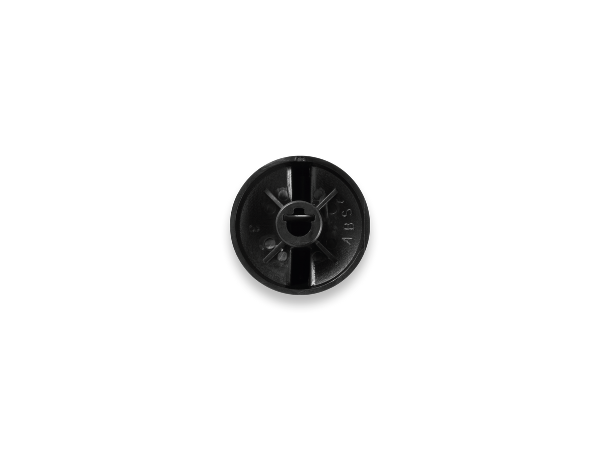 Miele Programme knob black D 38mm KD Switch knob - Part 8339850