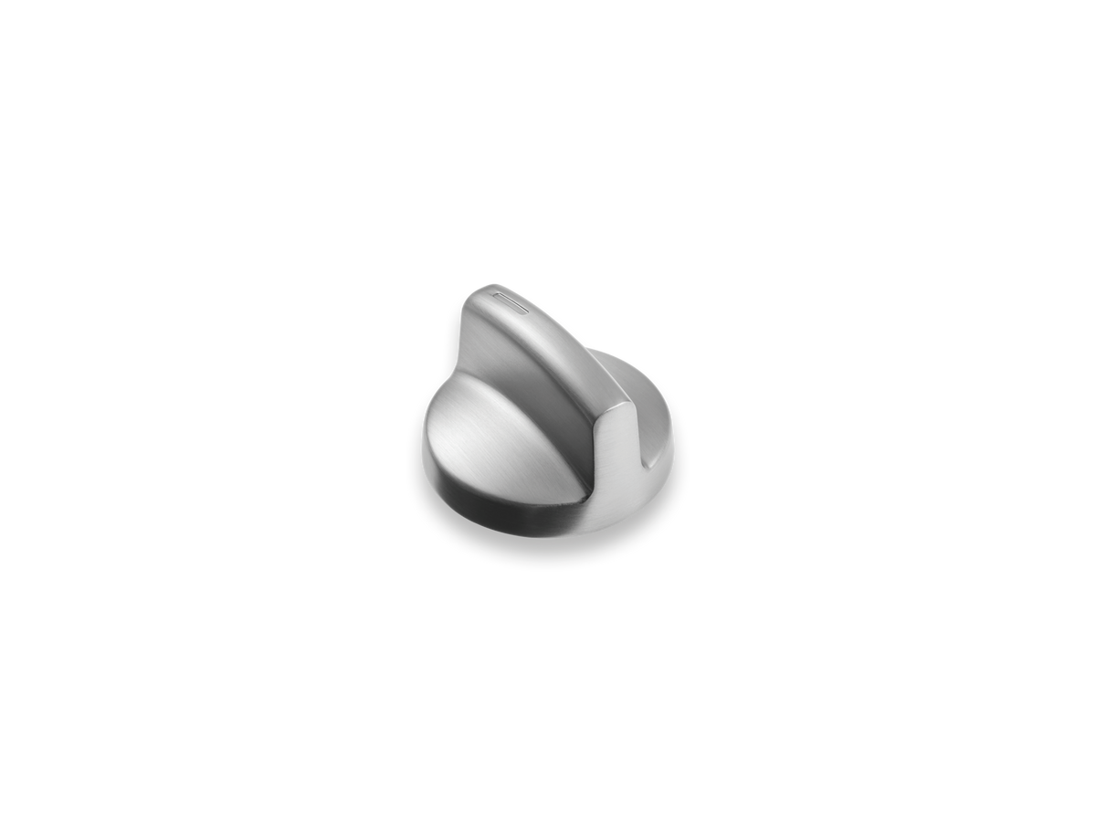 Miele Programme knob Stainless steel D 38mm Switch knob - Part 8225740