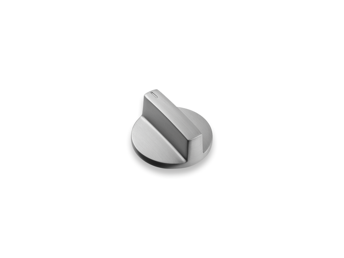 Miele Programme knob Stainless steel-look Switch knob - Part 8236511