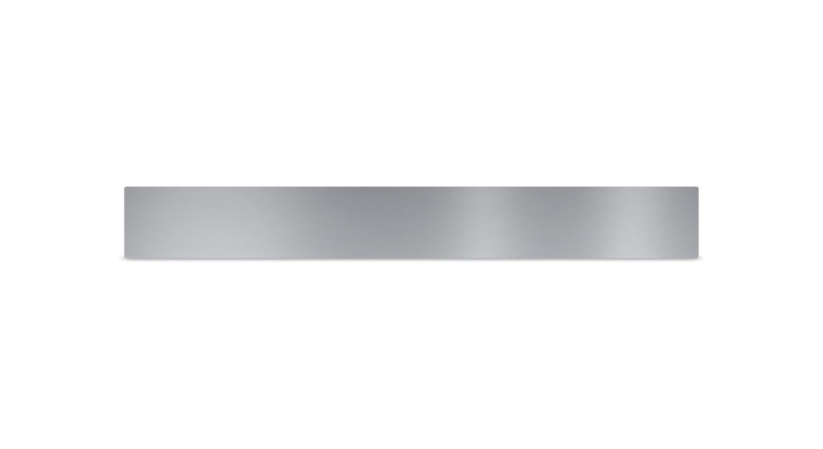 Miele KTK 3030 Stainless-steel toe-kick panel part 12687180
