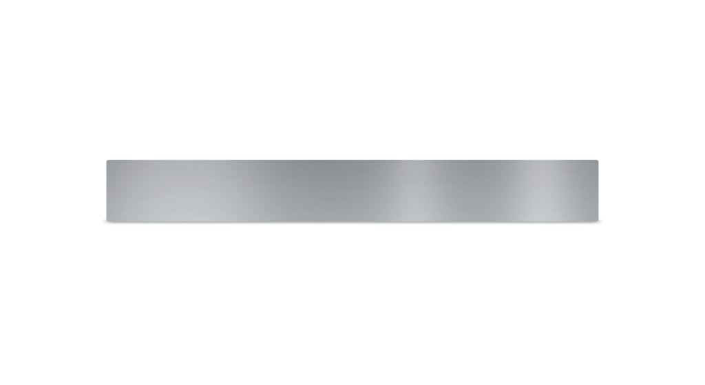 Miele KTK 3030 Stainless-steel toe-kick panel part 12687180