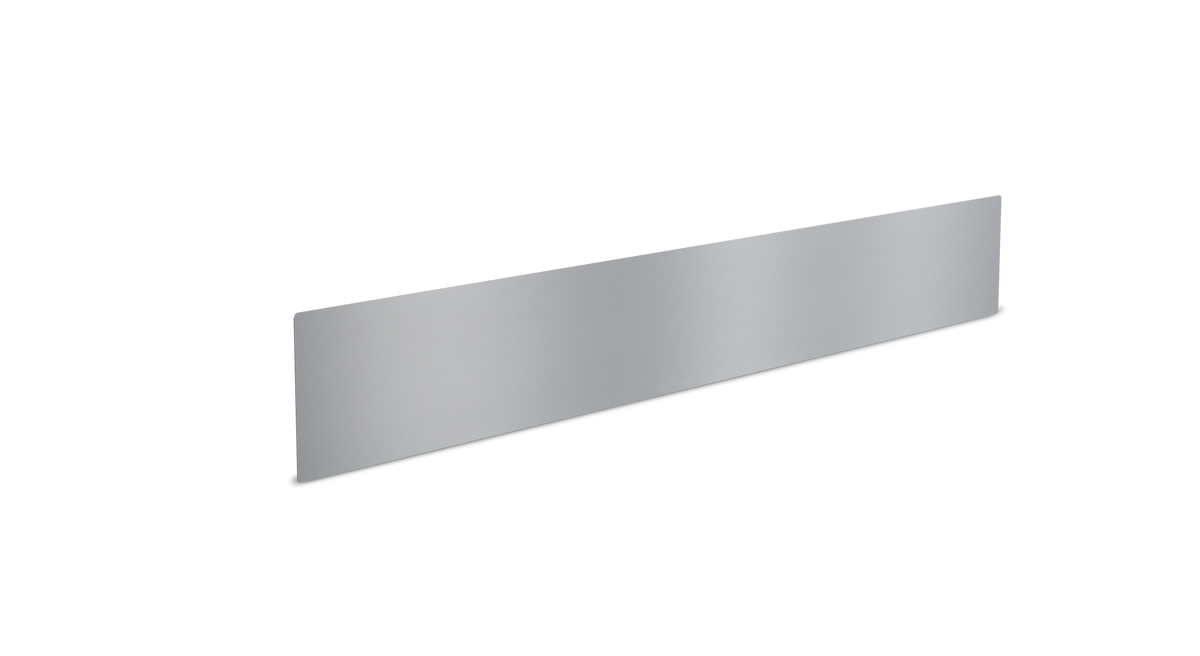 Miele KTK 3030 Stainless-steel toe-kick panel - Part 12687180