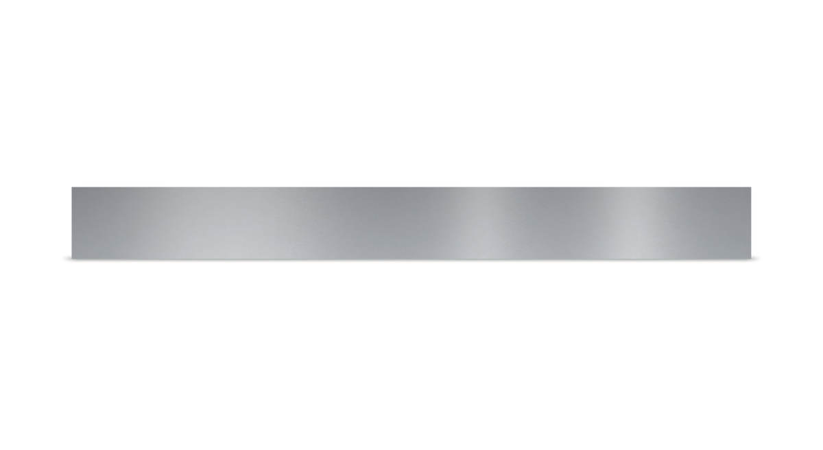 Miele KTK 3630 Stainless-steel toe-kick panel part 12687210