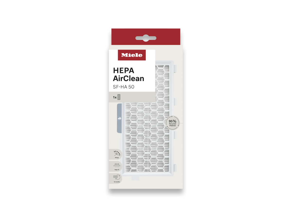 Miele HEPA AirClean SF-HA 50/ SF-HA 50-1 Part 09616280, 12785390