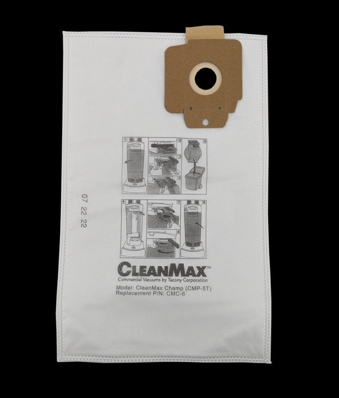 CleanMax CMC-6 Champ HEPA media vacuum bag