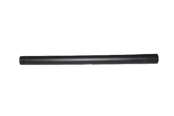 A black cylindrical metal rod or shaft, likely a replacement part, shown horizontally against a plain light gray background.