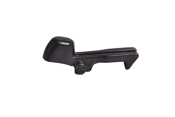 A small black metal mechanical component, likely a valve stem tip or similar automotive part, shown on a light gray background with a watermark at the bottom.