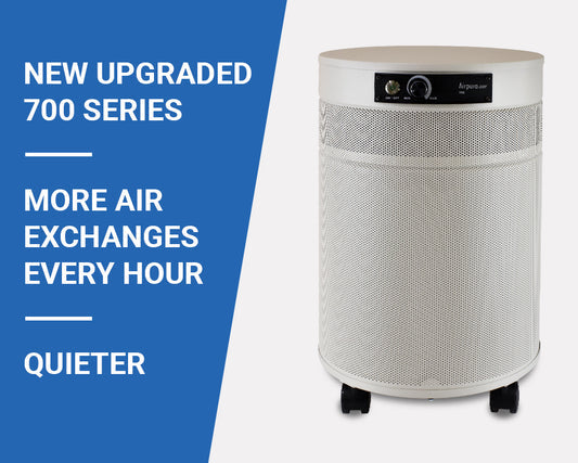 Airpura G700 low-odor filtration for chemically sensitive environments - official image