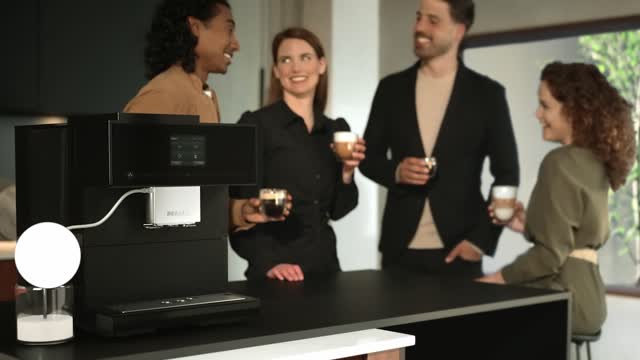 Miele CM 7750 CoffeeSelect Obsidian Black Countertop Coffee Machine - image 5