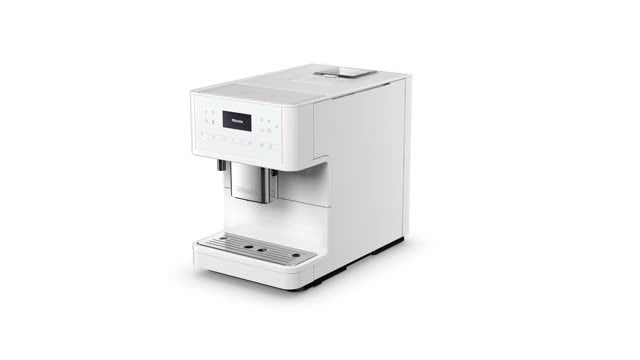 Miele CM 6160 MilkPerfection Lotus White Countertop Coffee Machine - image 4