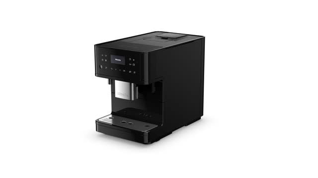 Miele CM 6160 MilkPerfection Obsidian Black Countertop Coffee Machine - image 4