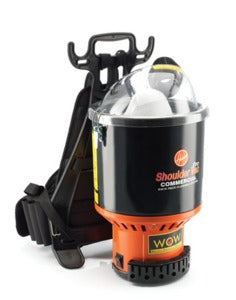 Hoover Commercial HEPA Backpack Shoulder Vacuum 6.4Qt, C2401