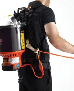 Hoover Commercial HEPA Backpack Shoulder Vacuum 6.4Qt, C2401