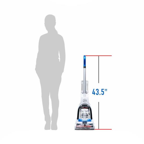 Hoover Power Dash Pet Compact Upright Carpet Cleaner Washer FH50700