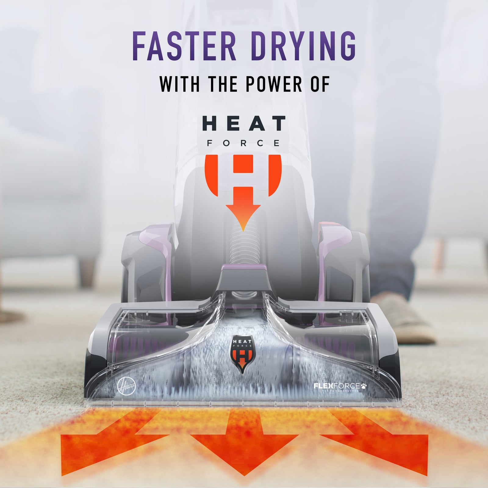 Hoover Steam Vac/ Extractor, Smartwash Pet Full Kit FH53000