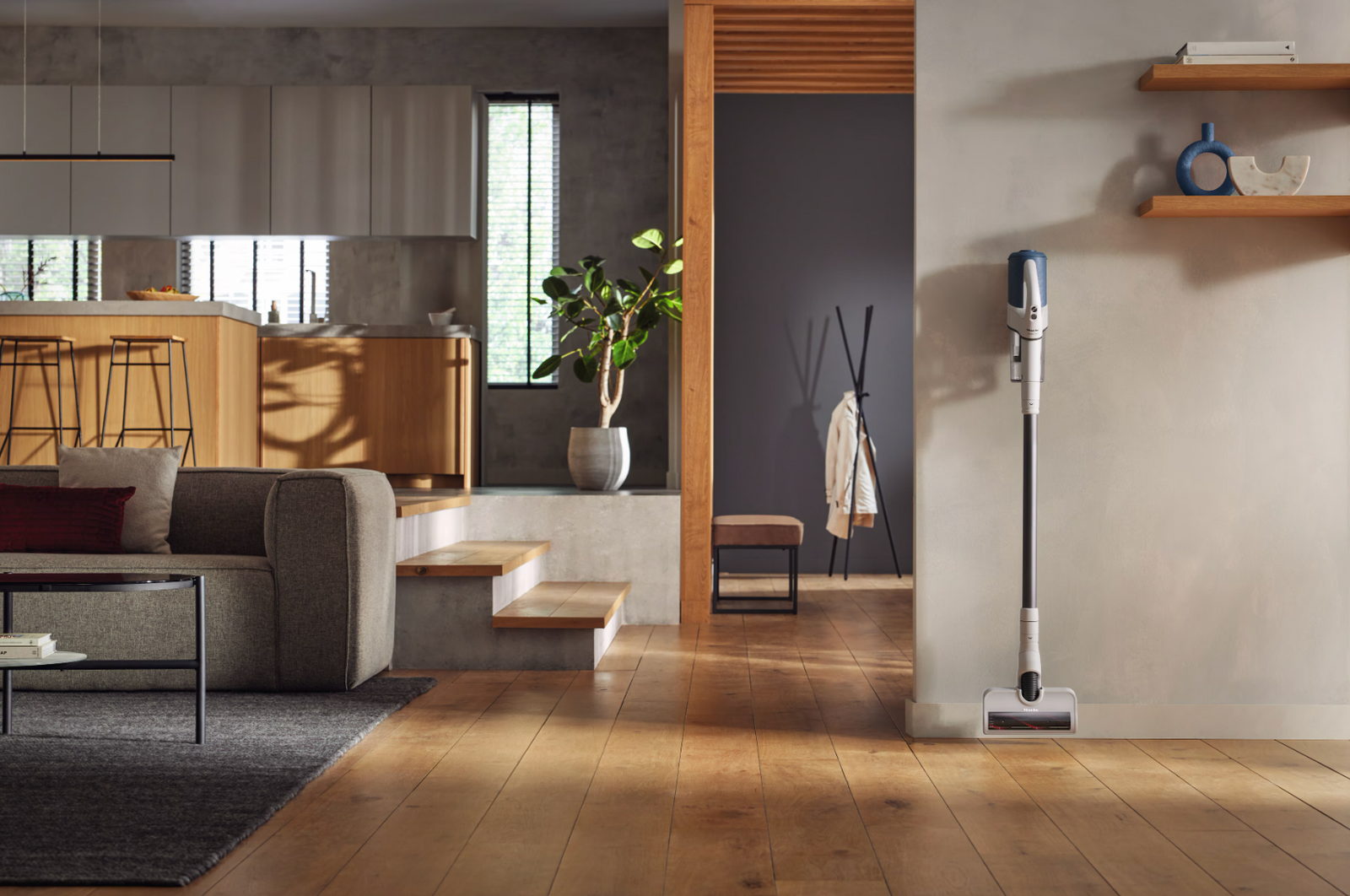 Miele Duoflex HX1 Cordless Upright Vacuum, Nordic blue SKU 12556610