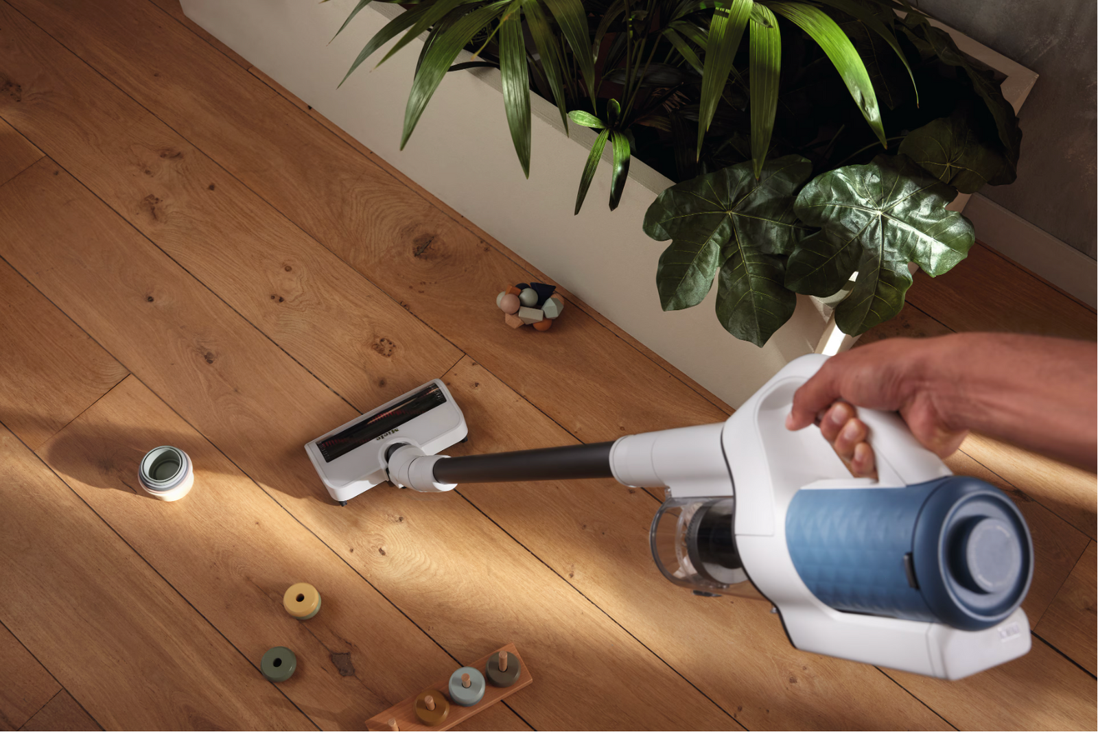 Miele Duoflex HX1 Cordless Upright Vacuum, Nordic blue SKU 12556610