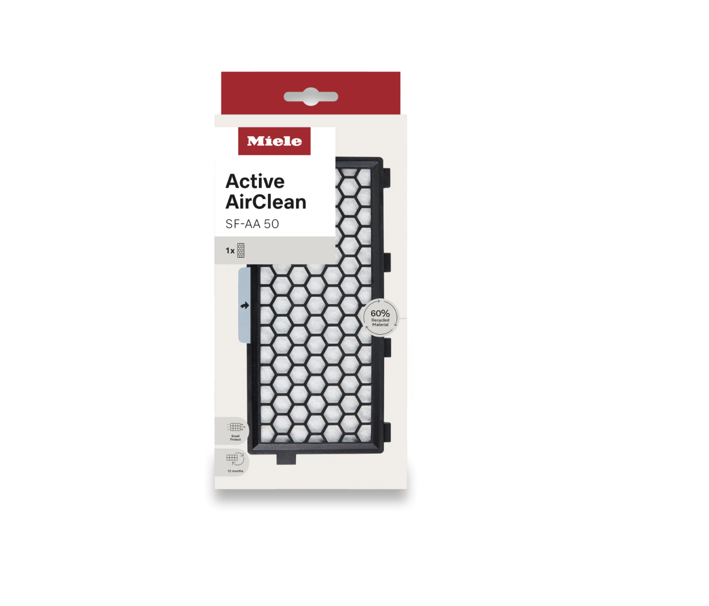Miele SF-AA 50/ SF-AA 50-1 Active Air Clean Filter (S4, S5, S6, S8) Part 09616110, 12785350