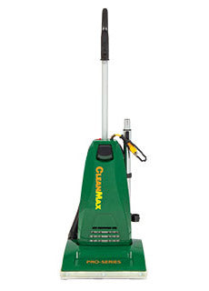 CleanMax CMP-3T Pro-Series commercial upright vacuum with onboard tools