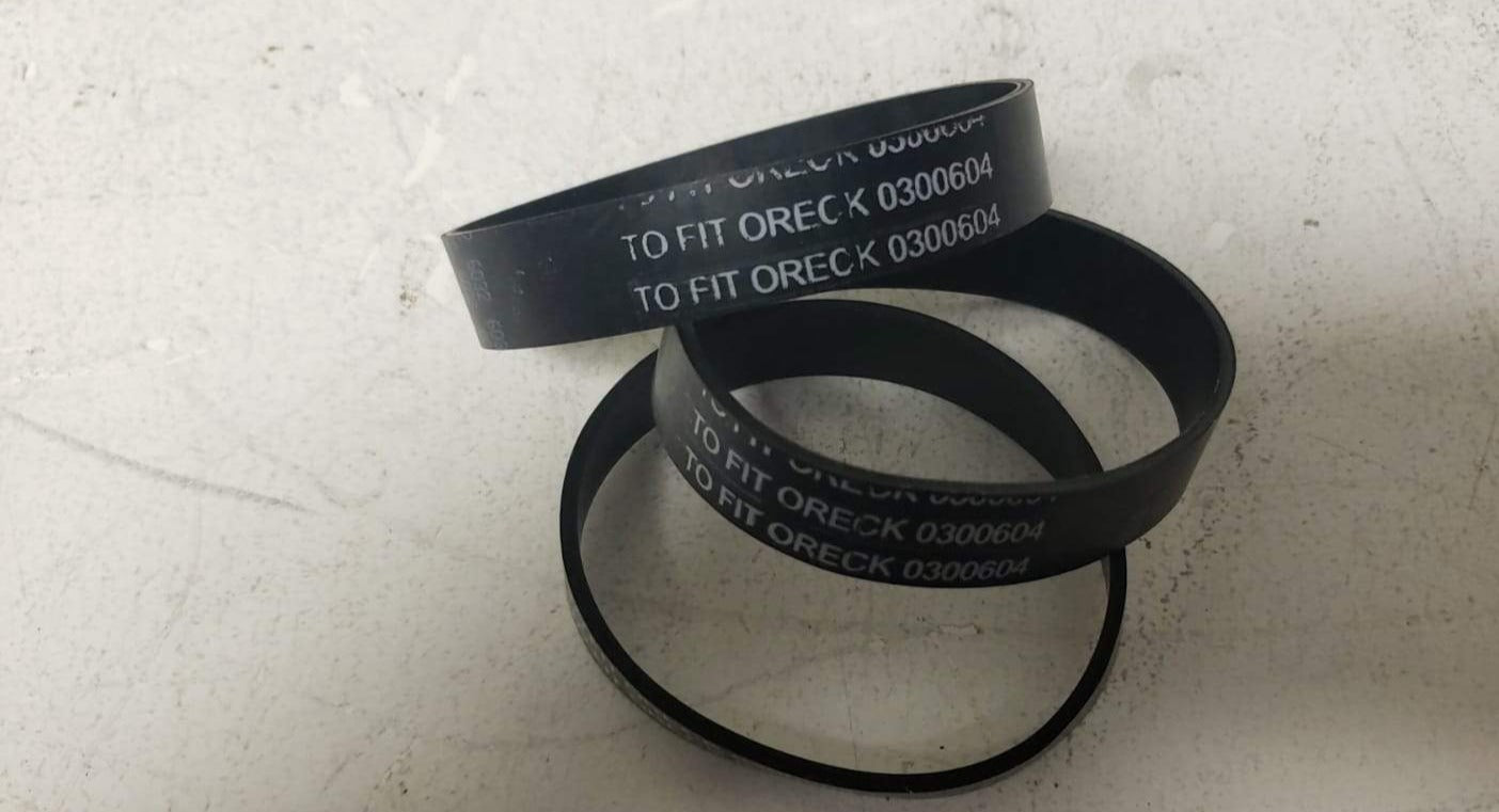 Heavy Duty Belts for Oreck XL Upright All Models 3pk Part 030-0604, 0300604