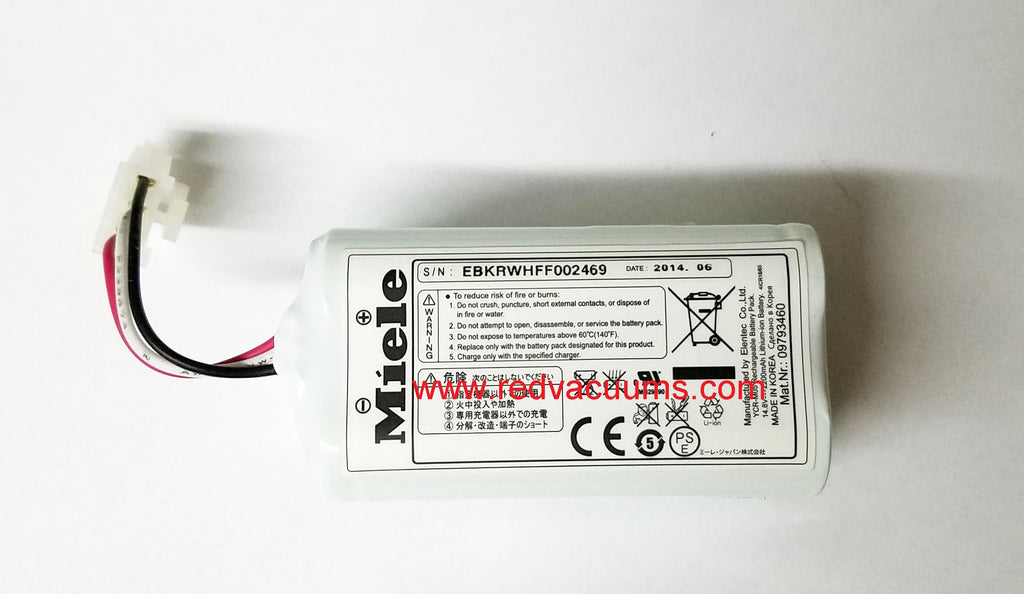 Miele Battery for RX1 Scout Robotic Vacuum Replacement for 09702920 Genuine Part 09702922