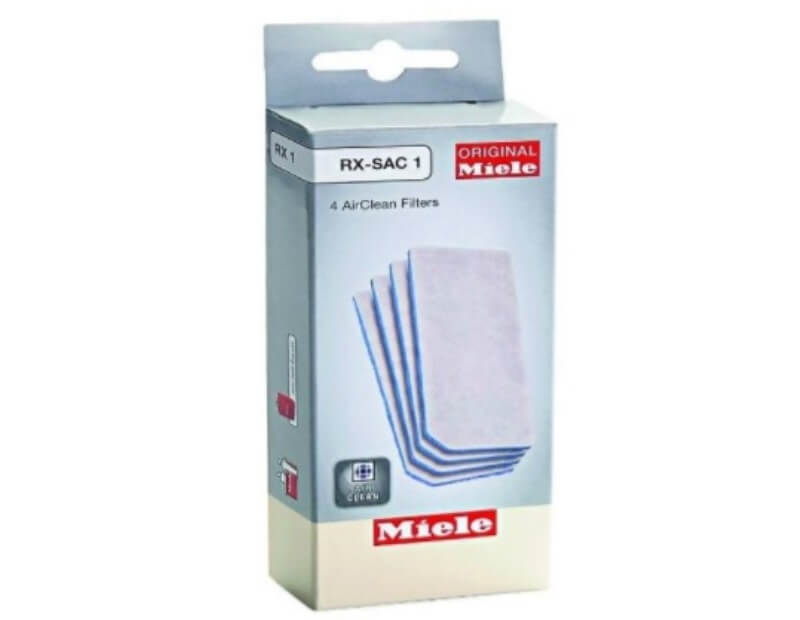 Miele AirClean Filters for RX1 Scout Genuine Part 09724050