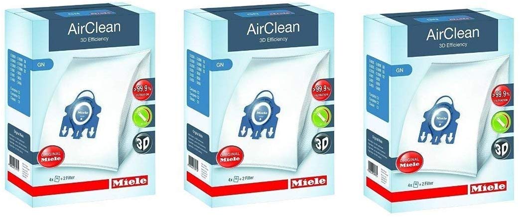 Miele Type GN  AirClean 3D Efficiency Filter Bags Part 10123210