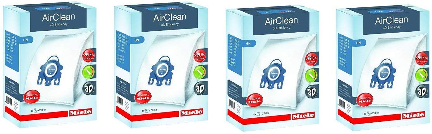 Miele Type GN  AirClean 3D Efficiency Filter Bags Part 10123210