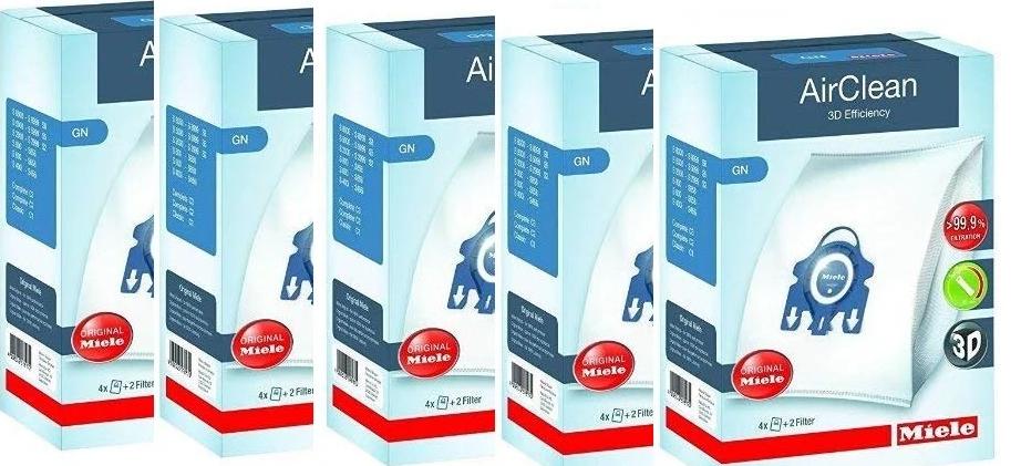 Miele Type GN  AirClean 3D Efficiency Filter Bags Part 10123210