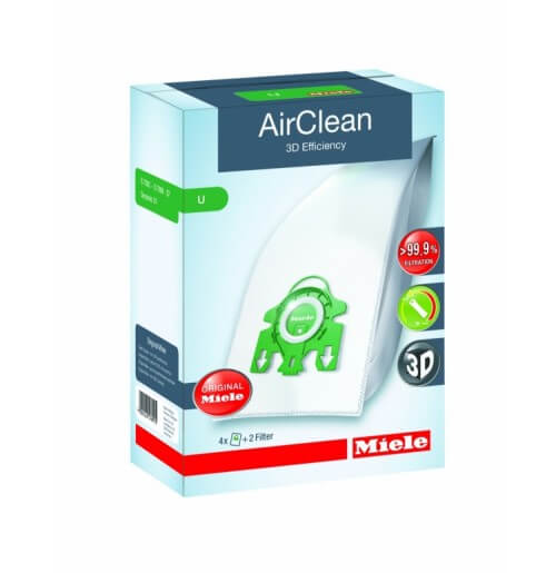 Miele Type U AirClean 3D Efficiency Dustbags Part 10123230