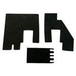 Filtro de sonido de la carcasa del motor ProTeam 1500XP, pieza n.º 105488