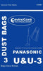 3pk, Panasonic U-3 Upright Paper Bags Part 816SW