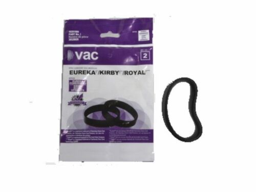 Hoover Kirby Royal Upright Eureka Canister PN Power Nozzle Vacuum Belts 2pk Part 40201089
