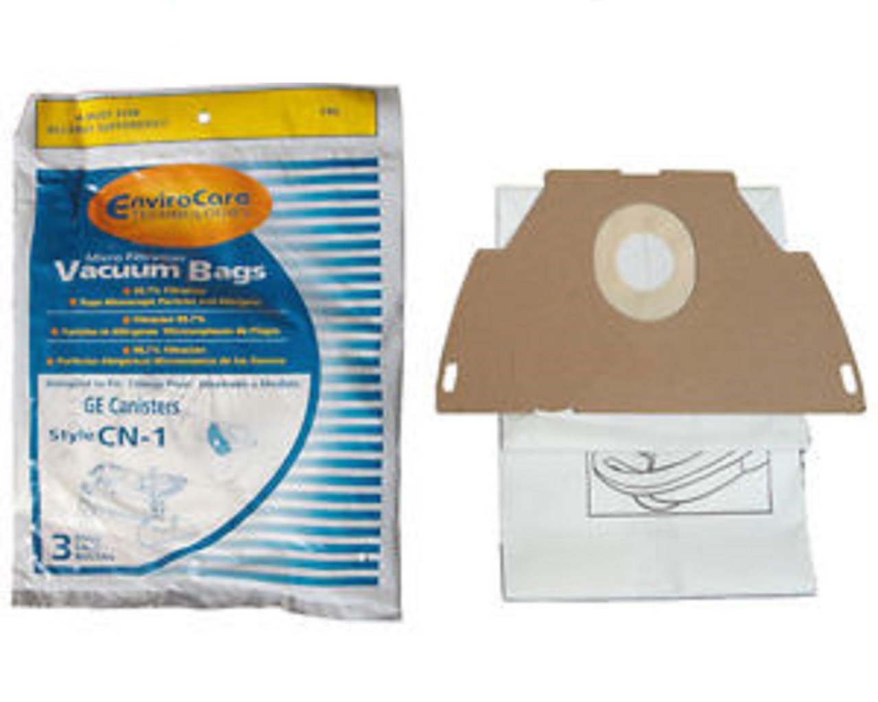 GE/ WalMart Style CN-1 Canister Vacuum Cleaner Microlined Part 140