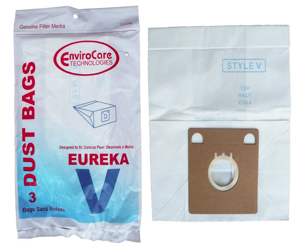 3Pk, Eureka V Express Canister Paper Bags, Part 154Sw