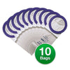 Proteam Coach Micro Filter Vacuum Paper Bags (10 Quart), 10/pk Generic Part 180