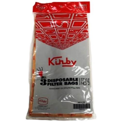 48 bags/Case Kirby Vacuum Paper Bags Style 2 Heritage Part 190681S