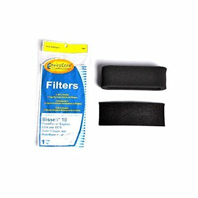 Bissell Wrap-Around + Post Motor Foam Filter Set-Style 10, Part F940, Qty-1