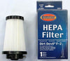 Dirt Devil HEPA Cartridge Filter Type F-2, Dynamite Bagless, Part F929, Qty-2
