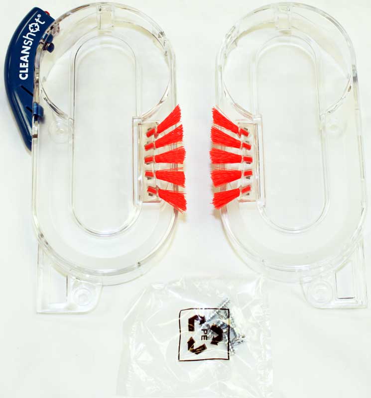 2pk, Bissell Cover, Clear Plastic End Cap Assy ProHeat 2X 9500 Part 2036967