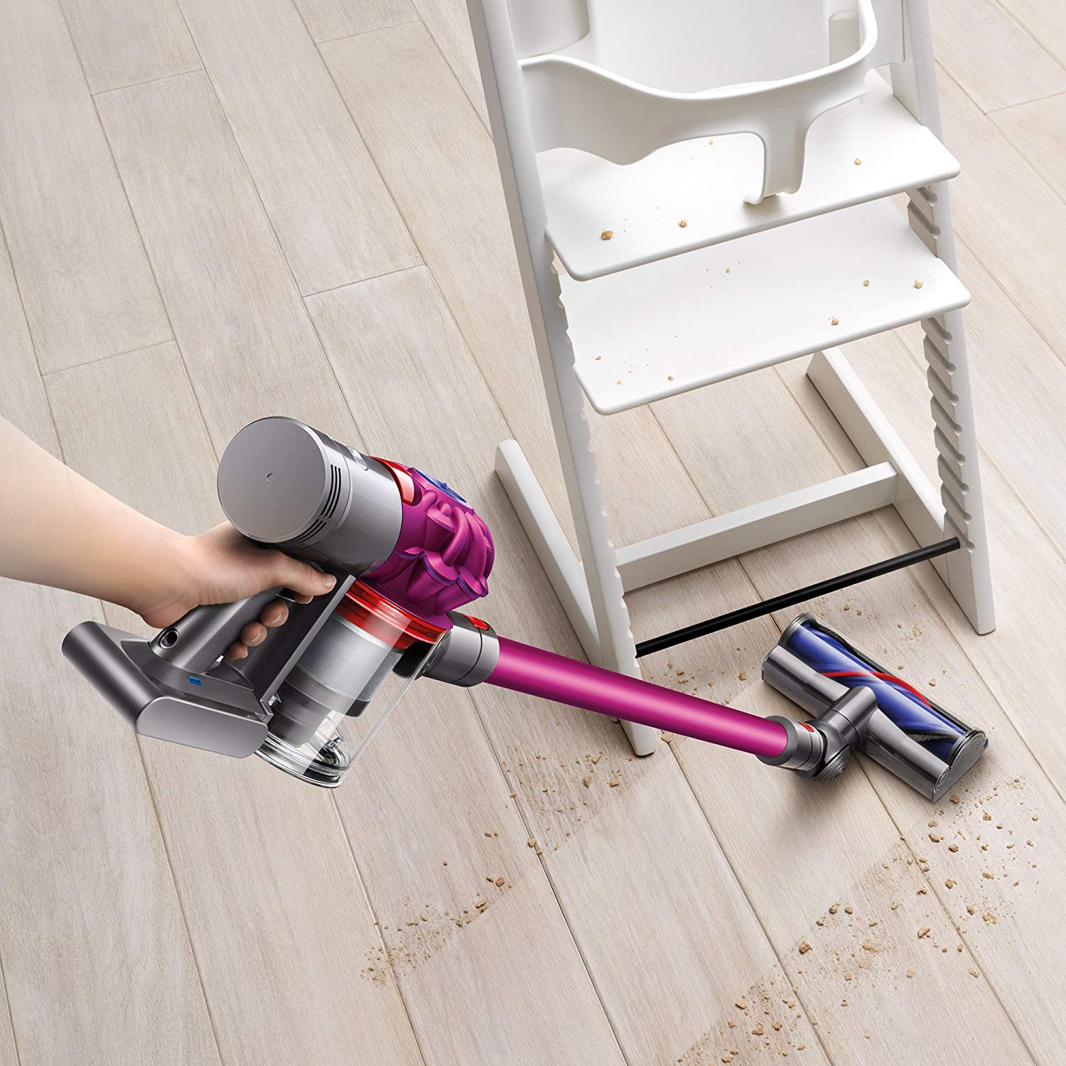 Dyson V7 Motorhead Cord Free Stick Vacuum, Fuchsia SKU 227591-01