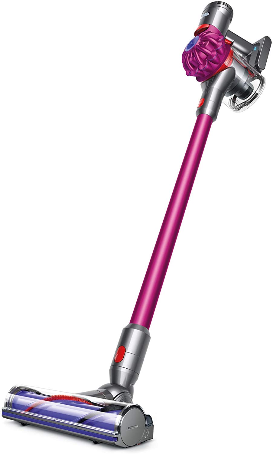 Aspiradora vertical sin cable Dyson V7 Motorhead, color fucsia, código SKU 227591-01