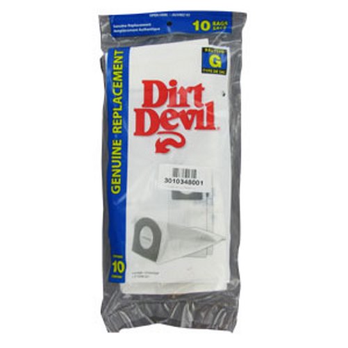 Dirt Devil Type G Vacuum Bags (20-Pack), Part 3010348001