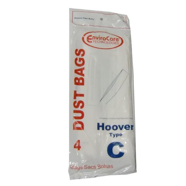 Hoover Type C Convertible Upright Vacuum Bags, 12 Vacuum Bags, Part 302SW