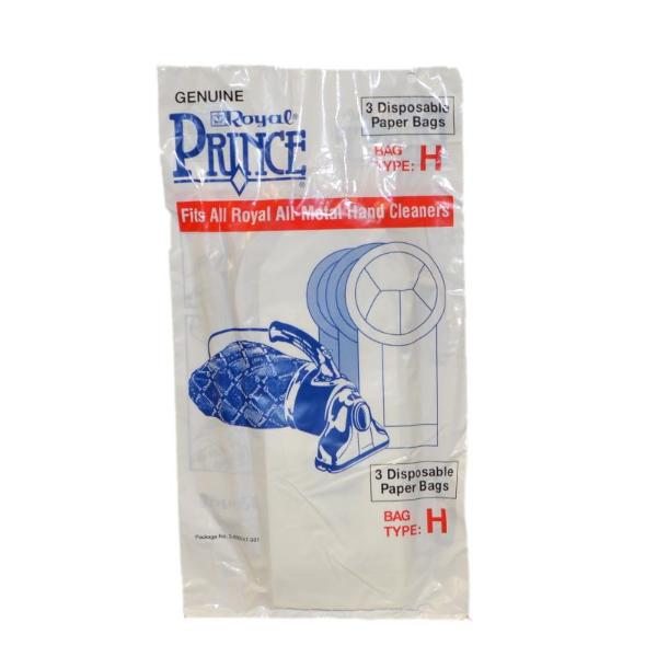 Royal Type H Vacuum Bags, Prince 501, 3pk Part 3050247001