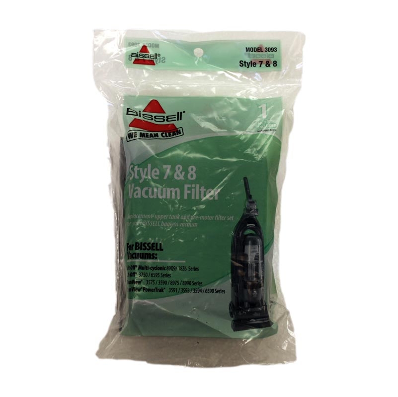 Bissell Vacuum style 7/8/14 Foam Filter Kit part 3093