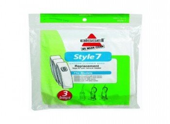Bolsas de papel Bissell, estilo 7 3522/3545/3550/46E5/71Y7, paquete de 3, pieza original 32120