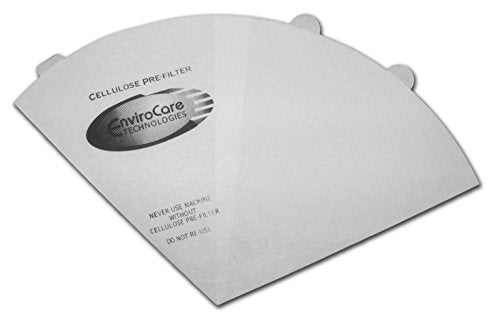 EnviroCare Replacement Vacuum Filter Cones for Filter Queen Vacuums 12 Cones and 2 Filters