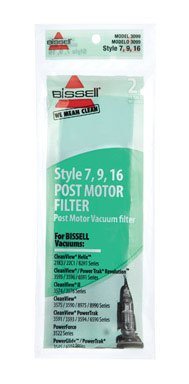 Bissell Post-Motor Filter Pack (2 Pack), Part 3099